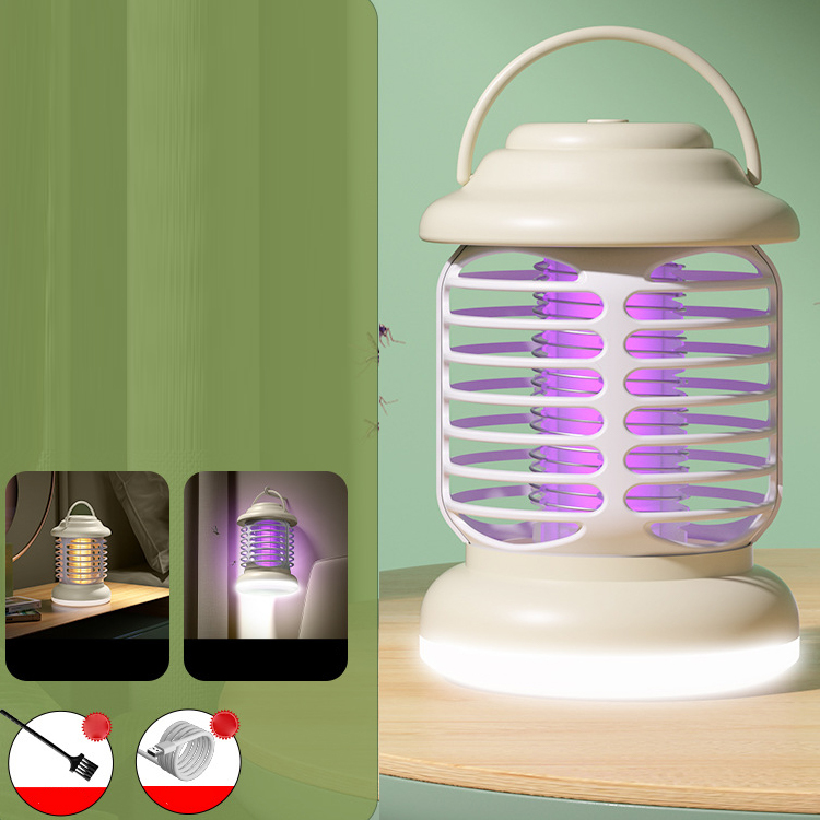 【蚊が残らない】電撃蚊取りランプ