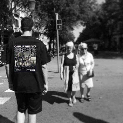 ONLY YOU ユニークなカスタマイズされたフォト T シャツ – バレンタインデーのギフト-welikecustom-MJ