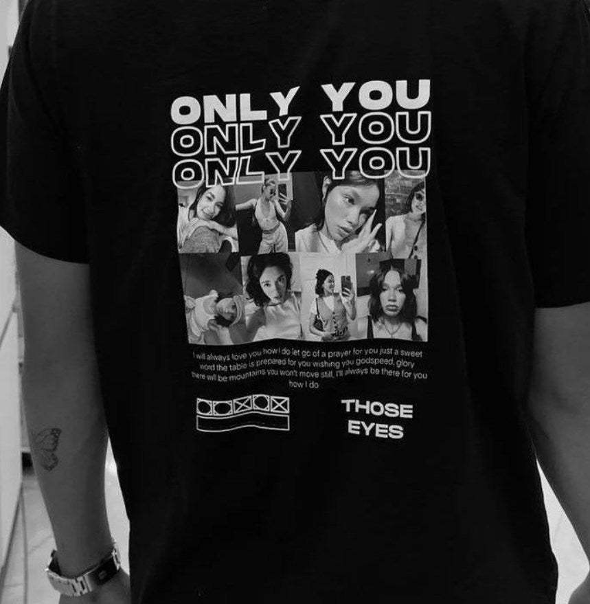 ONLY YOU ユニークなカスタマイズされたフォト T シャツ – バレンタインデーのギフト-welikecustom-MJ