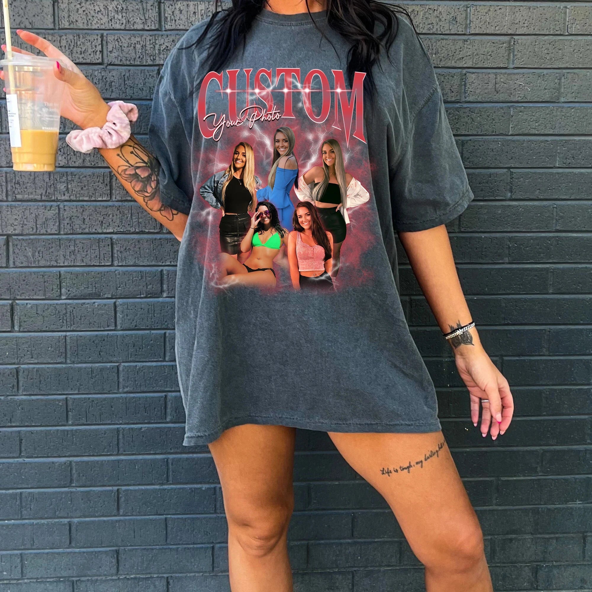 パーソナライズされたレトロプライベートコレクション半袖Tシャツ-welikecustom-MJ