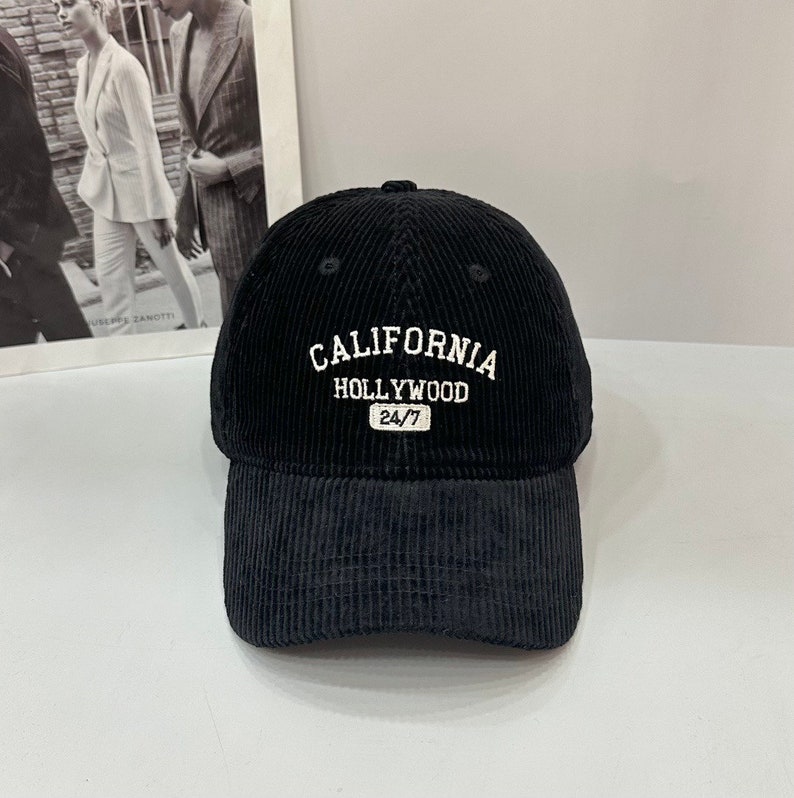 カスタム帽子コーデュロイ手作り野球帽男性と女性-welikecustom-MJ