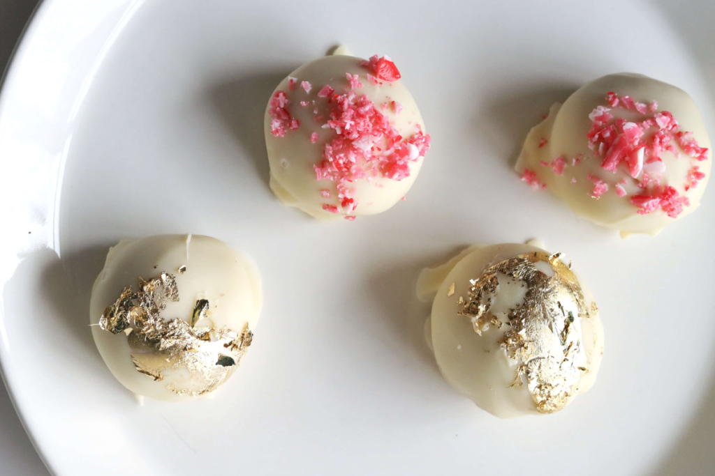 Festive Tea Infused Chocolate Truffles