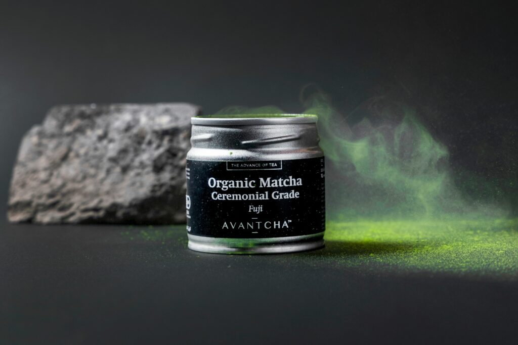 ceremonial grade matcha tin