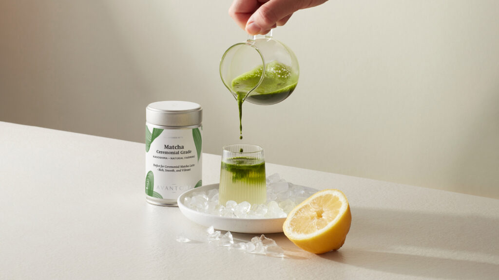 AVANTCHA Organic Matcha Cocktail Grade in Matcha Limoncello
