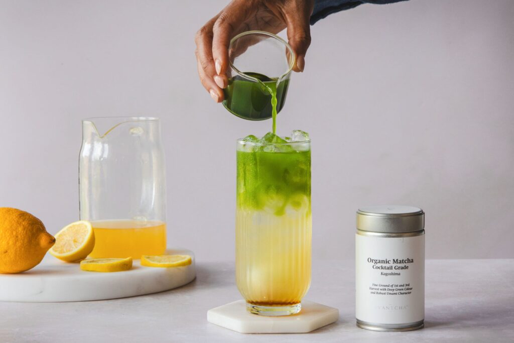 Organic Matcha Lemonade