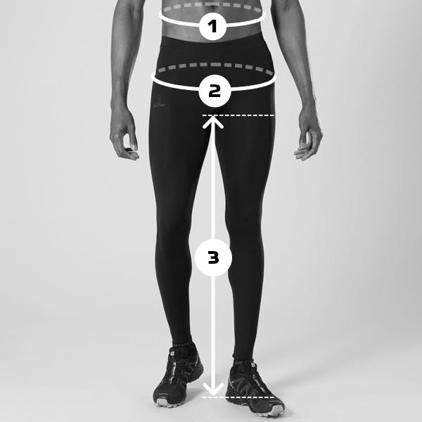 SALOMON ブラック スリムフィットパンツ Lサイズ相当（海外