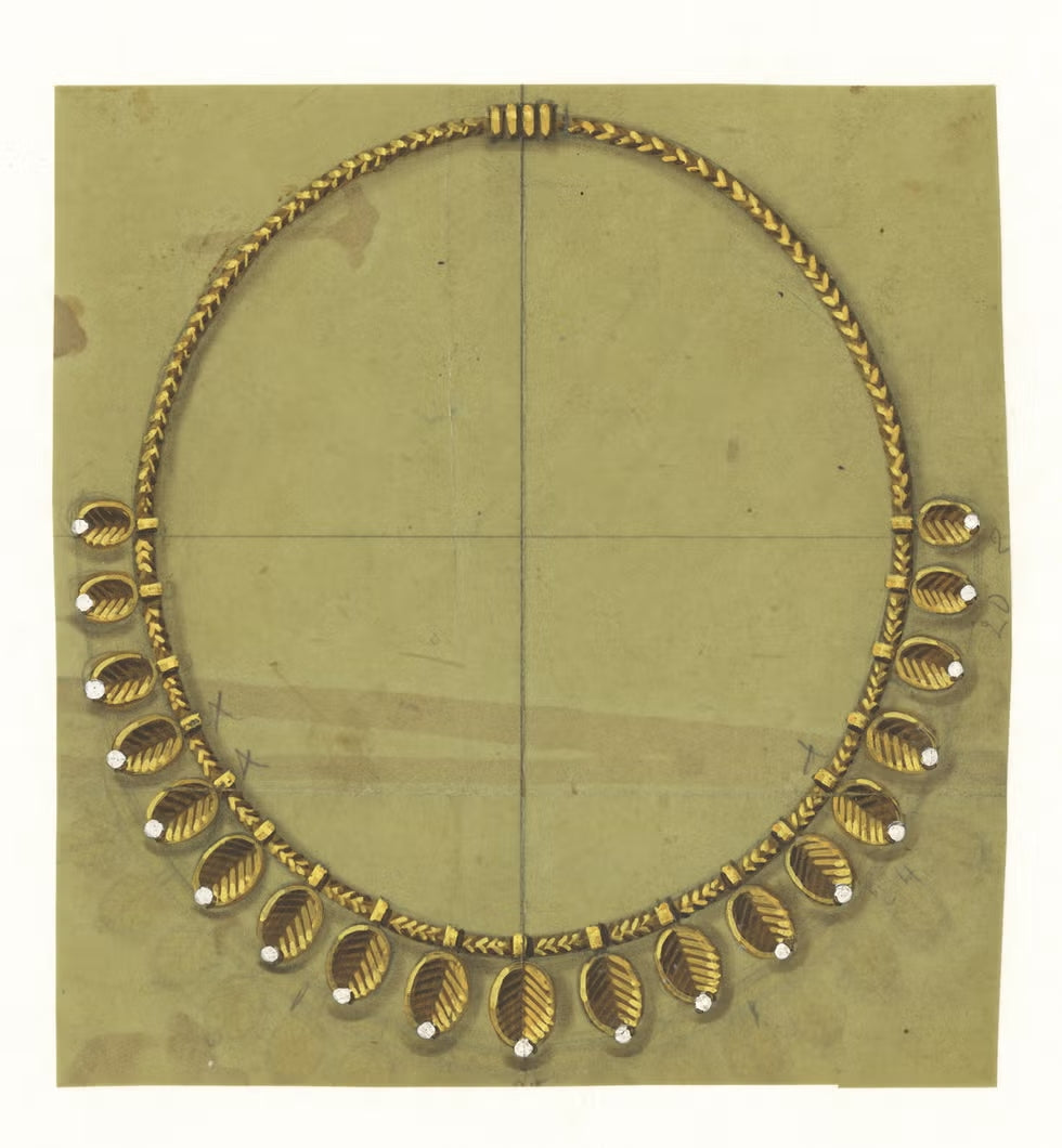 Cartierデザイン画2