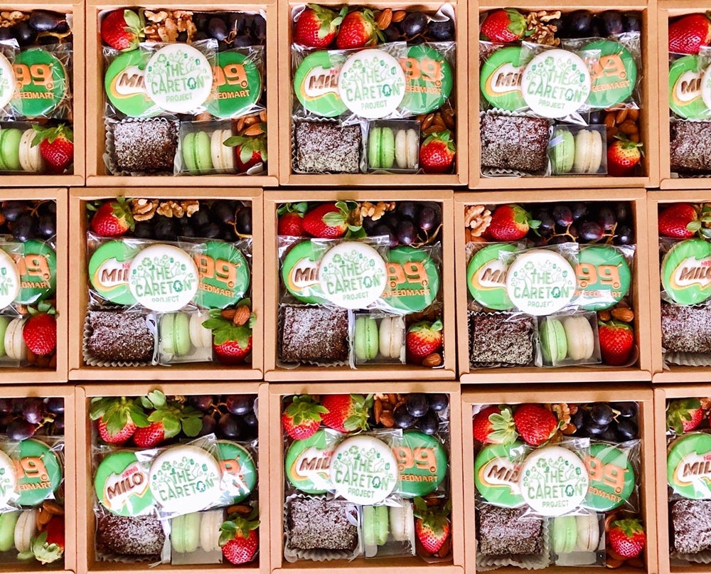 Splatter Corporate Media Gift Platter Box for Milo Malaysia