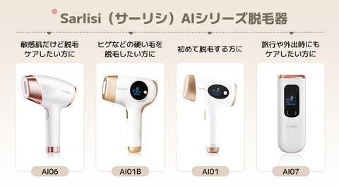 Sarlisi（サーリシ）AIシリーズ脱毛器