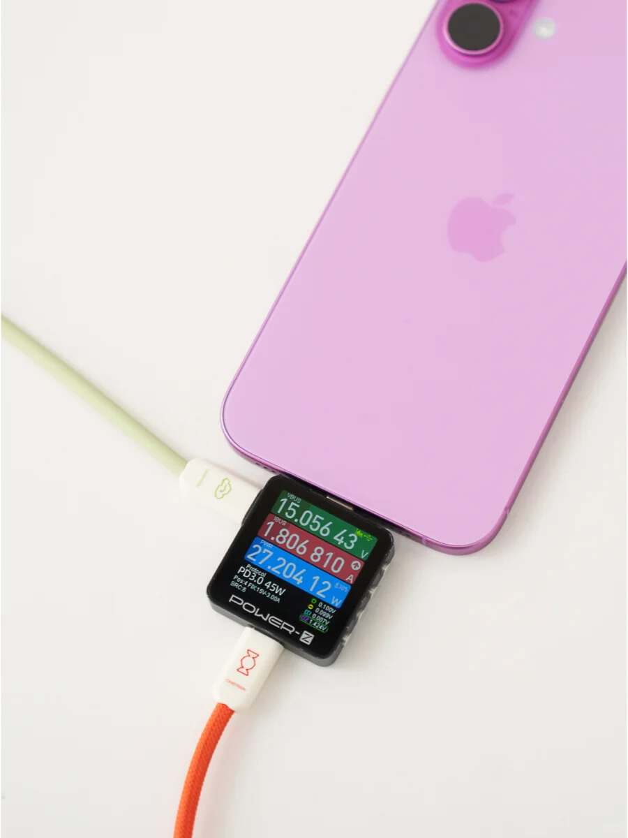 首批媒体上手iPhone 16 系列机型,充电功率测试数据曝光!-POWER-Z