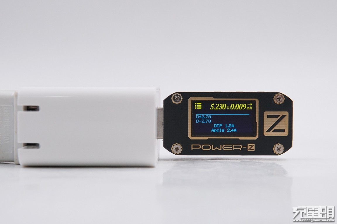 ChargerLAB POWER-Z KM001 Pro使用小技巧:一键检测充电器快充协议-POWER-Z