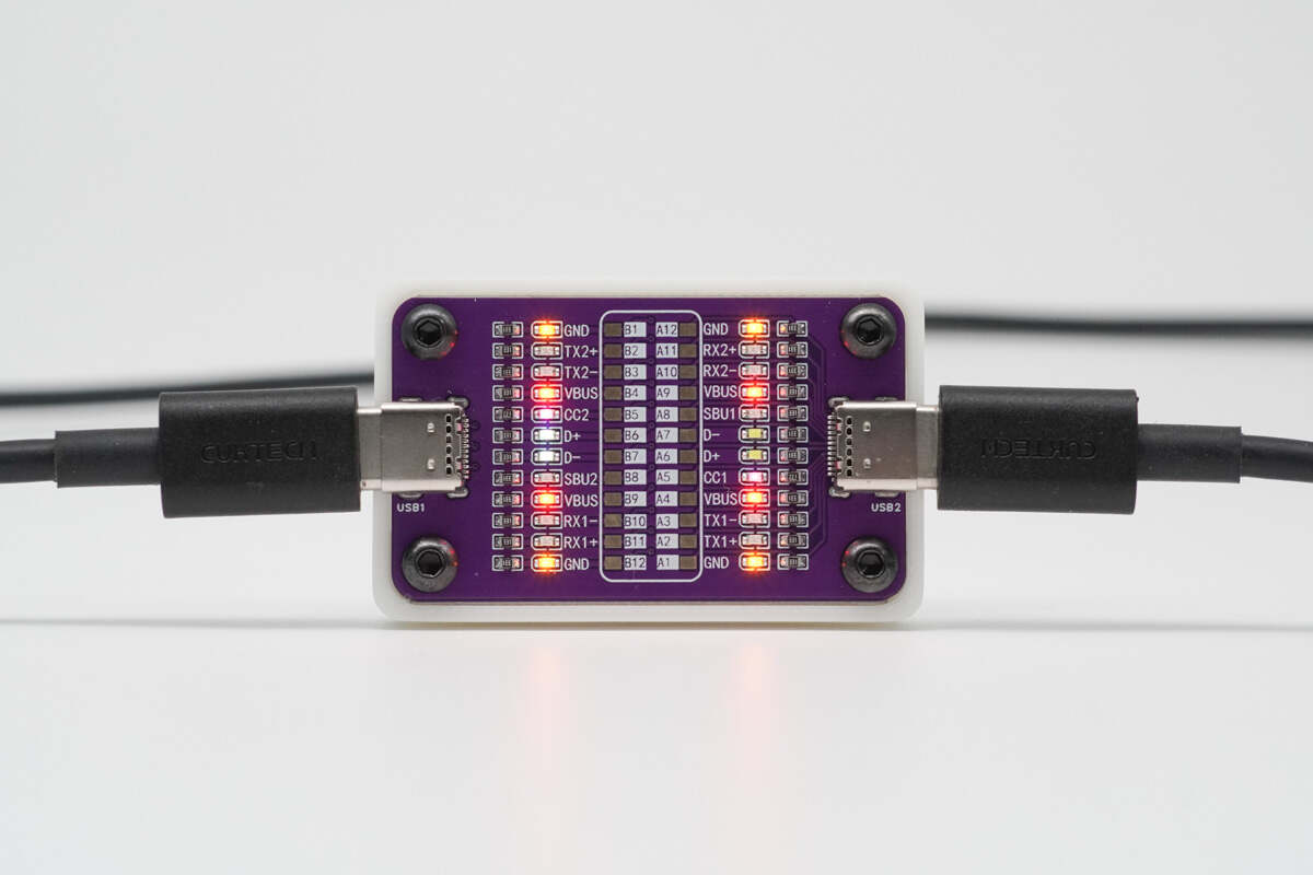 店铺上新:双头 Type-C 快充线材测试板-POWER-Z