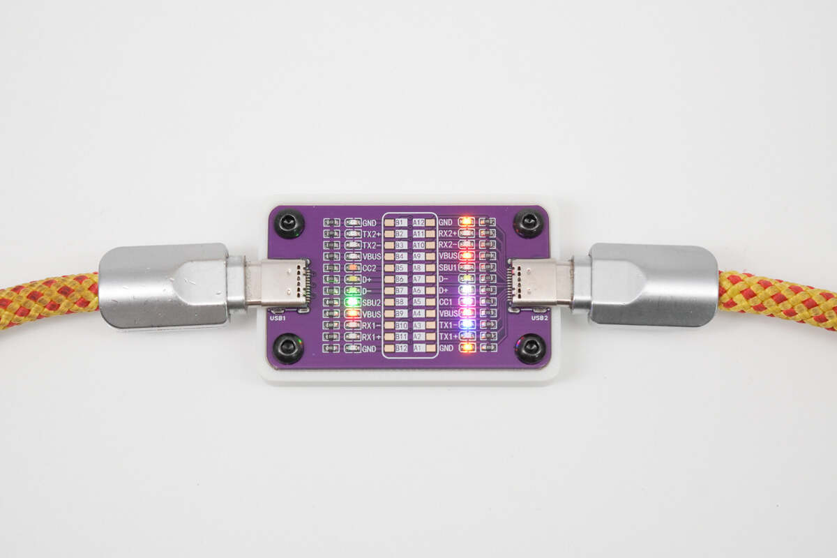 店铺上新:双头 Type-C 快充线材测试板-POWER-Z