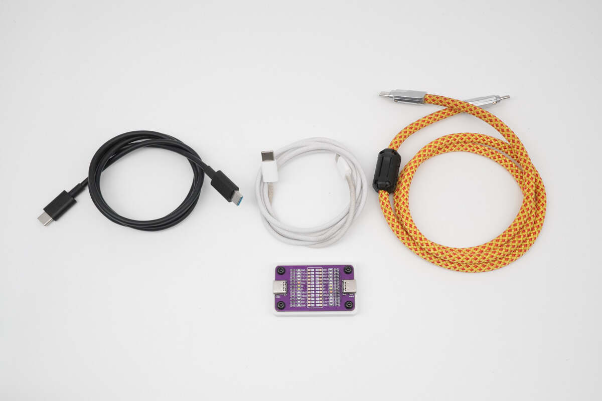 店铺上新:双头 Type-C 快充线材测试板-POWER-Z