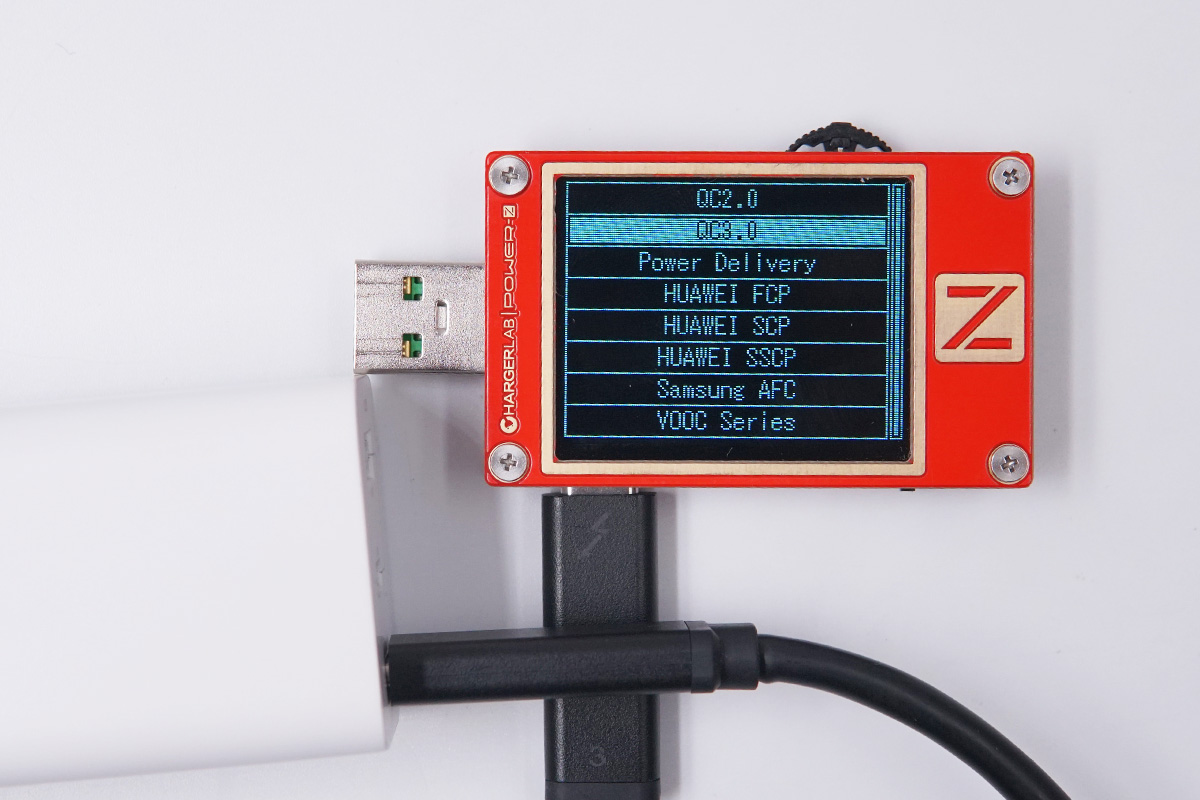 ChargerLAB POWER-Z KT002使用小技巧：快充电压诱骗-POWER-Z