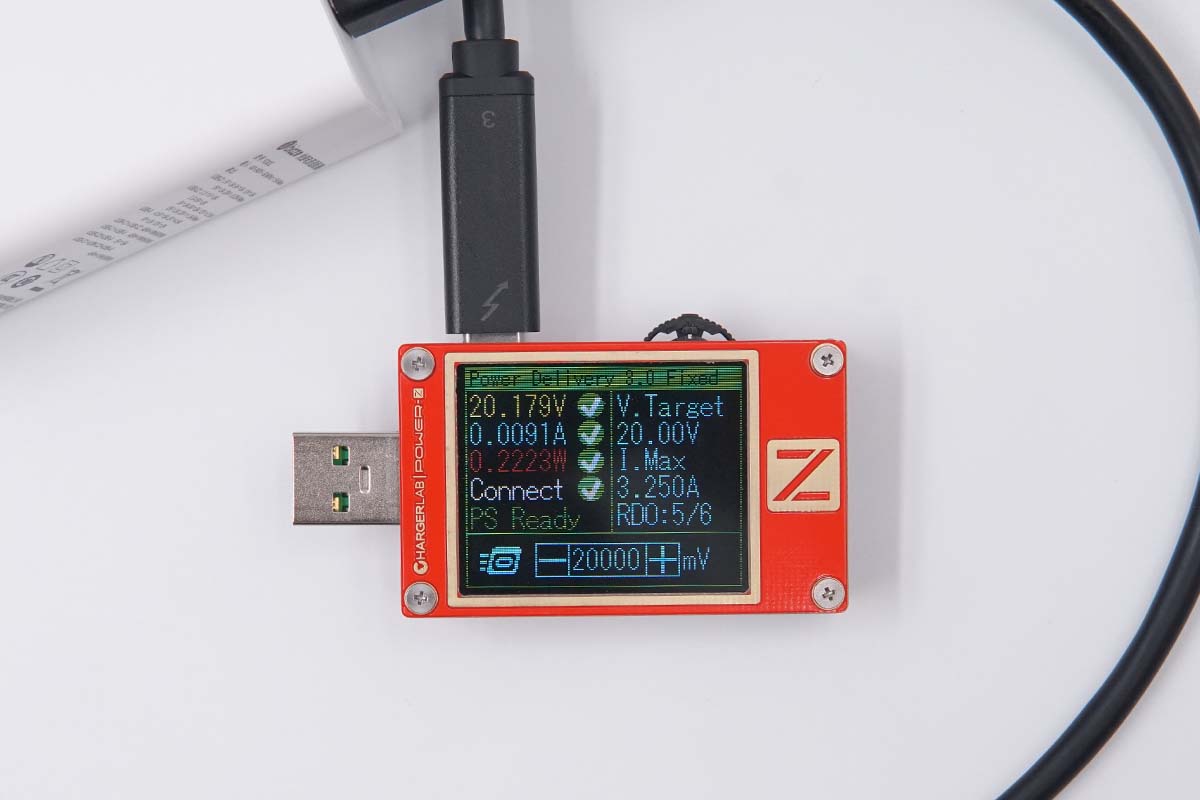 ChargerLAB POWER-Z KT002使用小技巧：一键检测PD充电器-POWER-Z