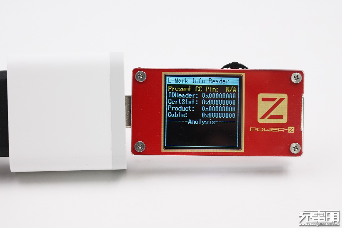 ChargerLAB POWER-Z KT001使用小技巧:一键检测E-Marker线缆-POWER-Z