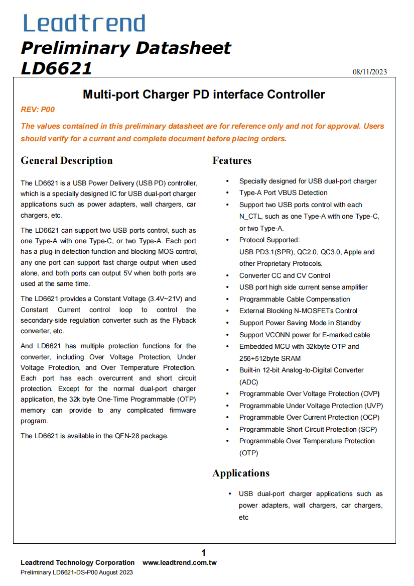 UFCS融合快充认证名单持续扩大，已有38款快充芯片通过该认证-POWER-Z