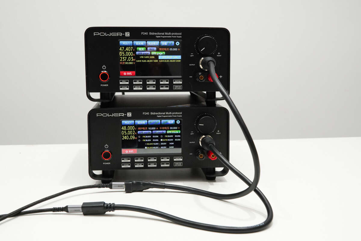 一文看懂，如何测试 PD 3.1 240W 线材-POWER-Z