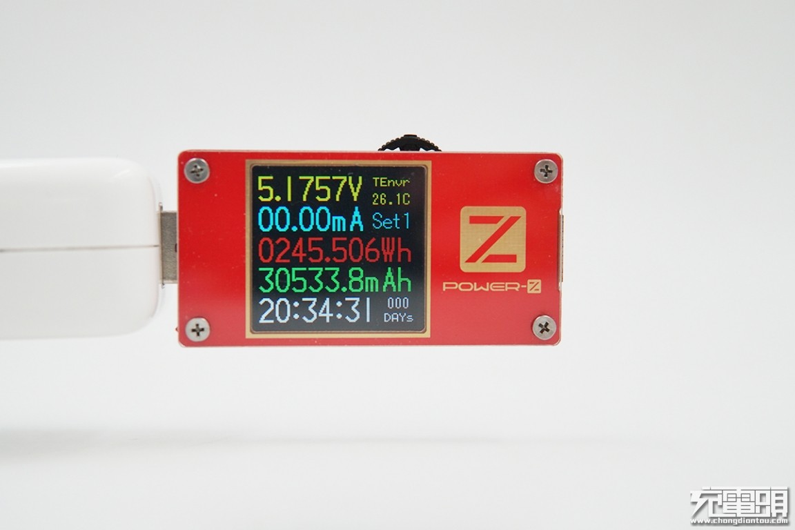 ChargerLAB POWER-Z KT001使用小技巧：一键离线记录设备充电电量-POWER-Z