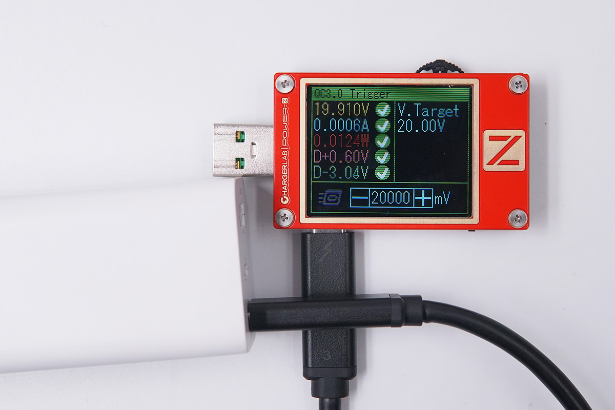 ChargerLAB POWER-Z KT002使用小技巧：快充电压诱骗-POWER-Z