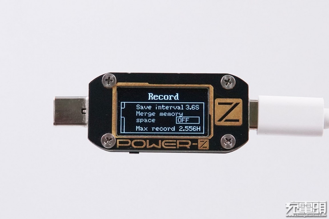 ChargerLAB POWER-Z KM001系列使用技巧：离线数据记录-POWER-Z