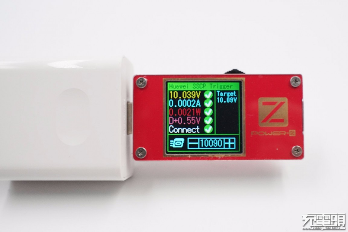 ChargerLAB POWER-Z KT001固件升级,支持华为40W和OPPO/一加超级闪充协议检测-POWER-Z