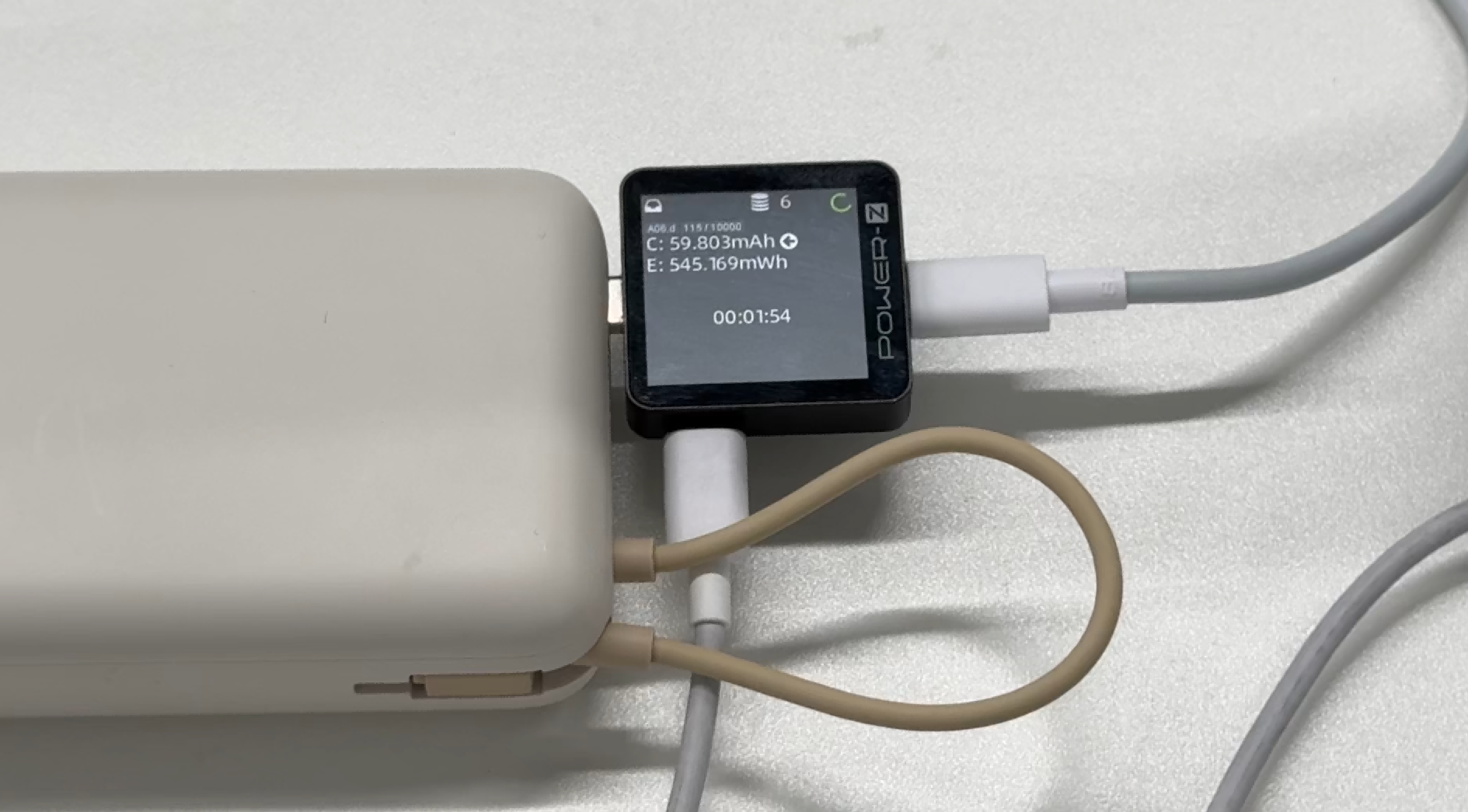 如何用POWER-Z KM003C确定移动电源容量和充电时间？-POWER-Z