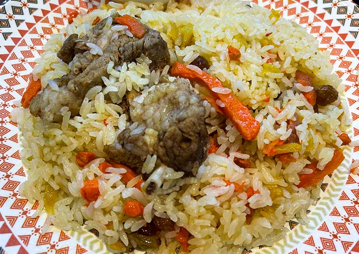 Must-try Xinjiang food - Hand-pulled rice