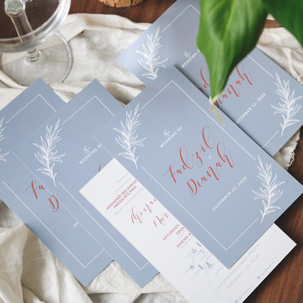 Singapore Wedding Invitation