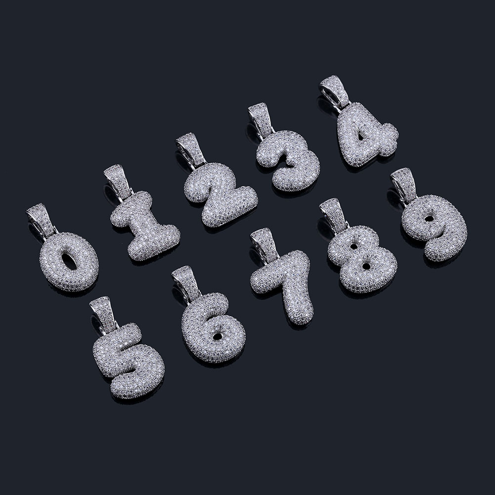 数字・ナンバーネックレス