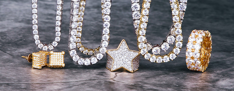 iced out ジュエリー